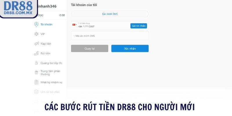 Hướng Dẫn Rút Tiền DR88 An Toàn - Không Lỗi Không Trễ - pezogi