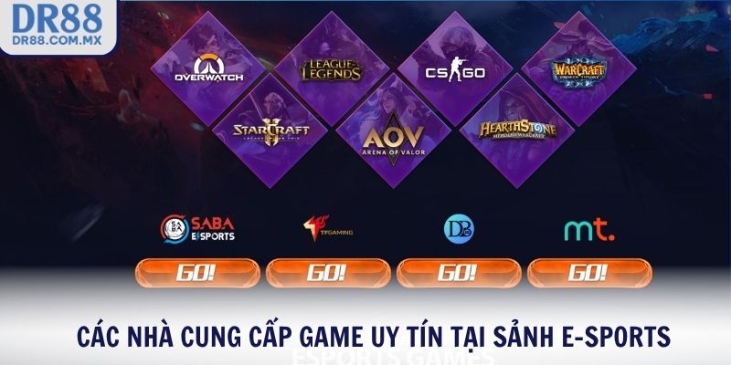 E-Sports DR88 – Cá Cược Esports Đỉnh Cao, Kèo Cực Hấp Dẫn - pezogi